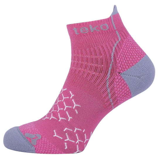 TEKO eco RUN 2.0 RUNFIT RUNNING SOCKS - Light Half Cushion - 2 pack - OPHØRSUDSALG
