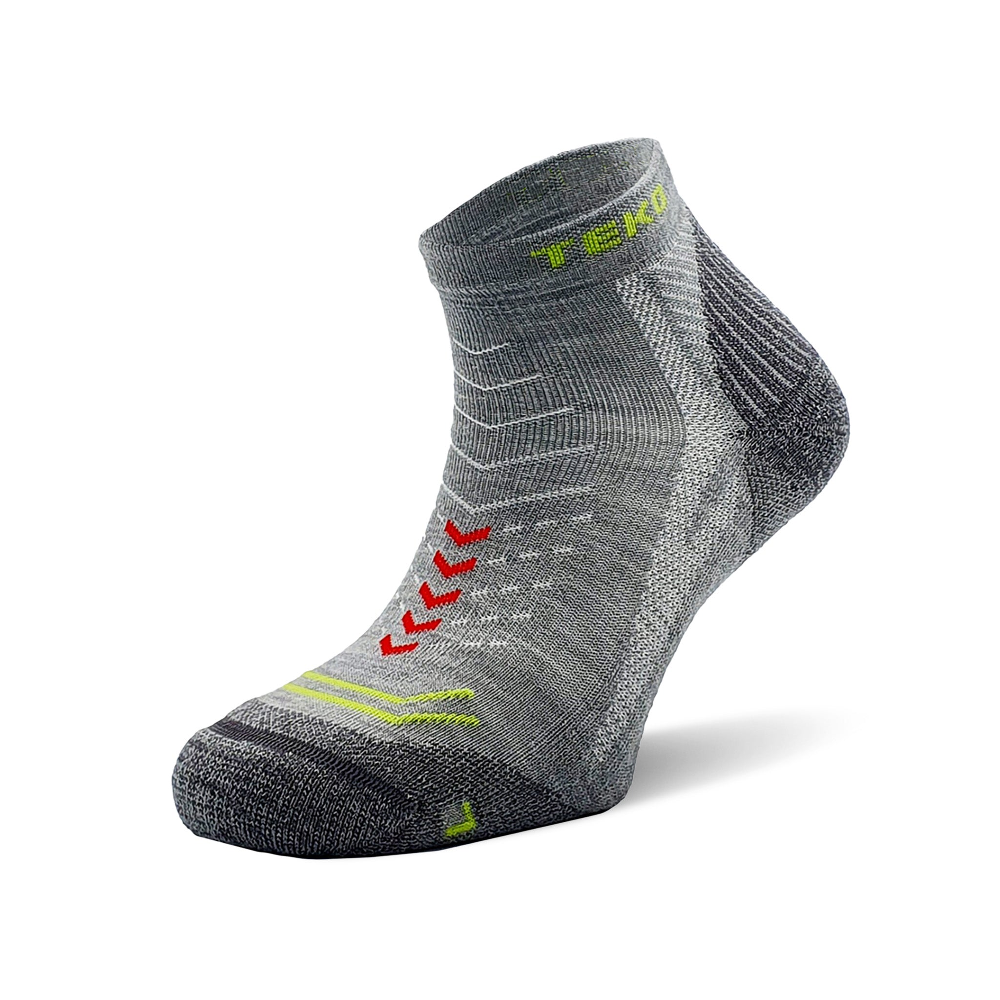 TEKO eco RUN 2.0 ENDURO MERINO WOOL RUNNING SOCKS - Light Half Cushion