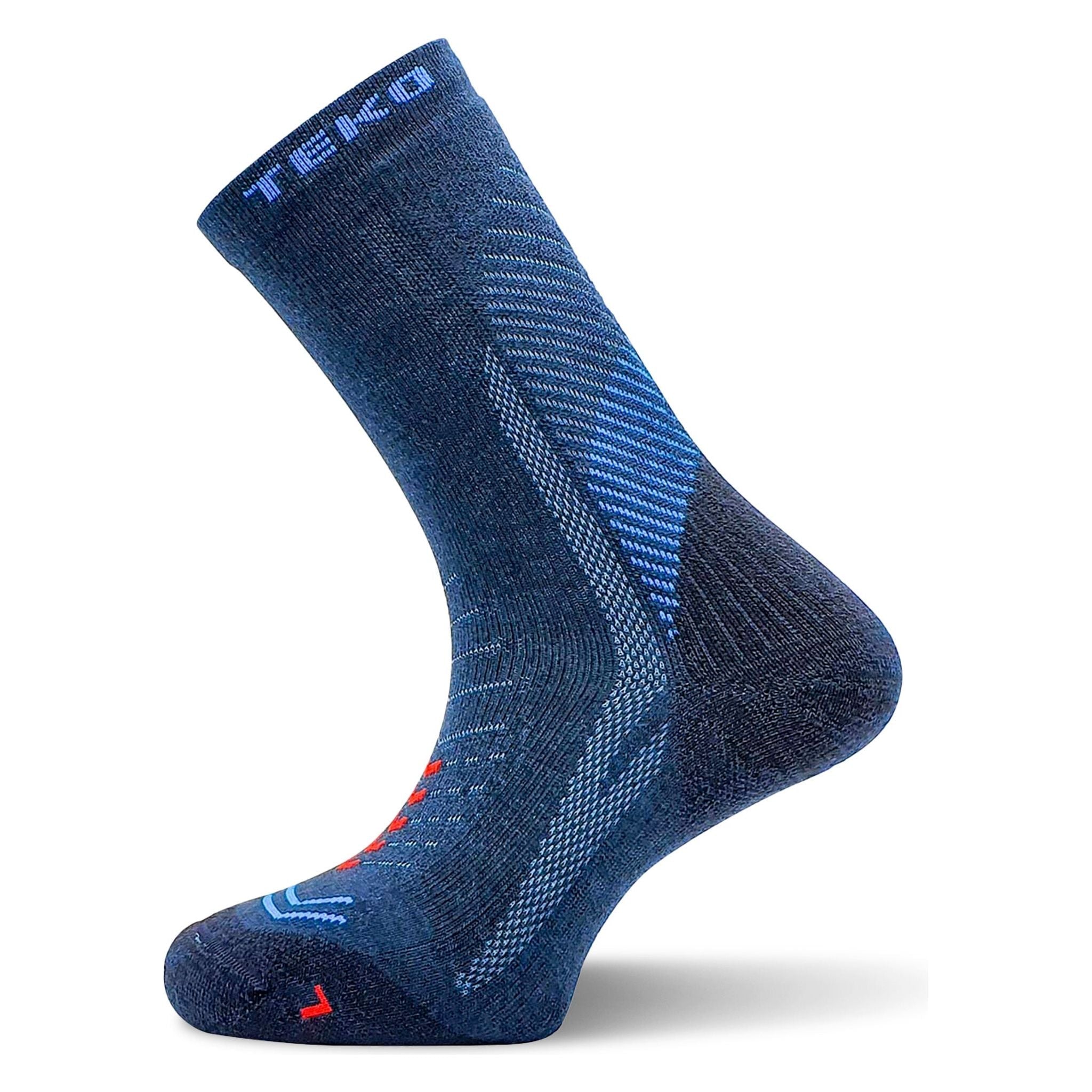 TEKO eco HIKE 2.0 DISCOVERY MERINO WOOL HIKING SOCKS - Light Half Cushion