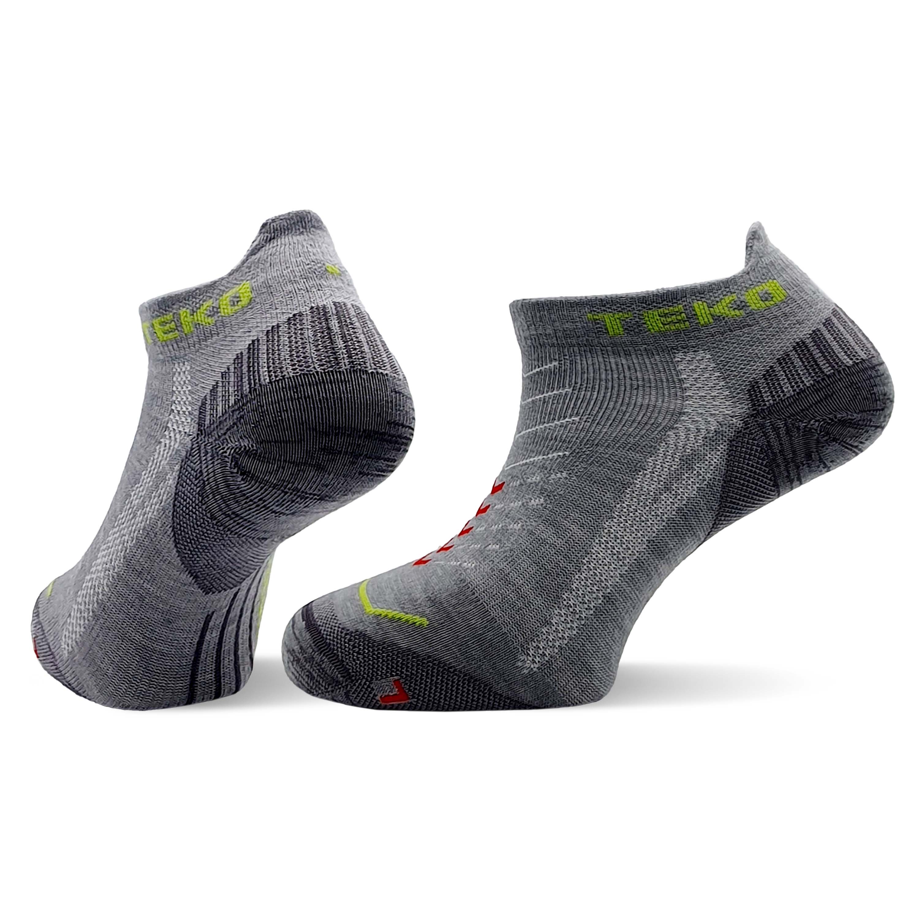 TEKO eco RUN 1.0 ULTRA MERINO WOOL SOCKS - Low Cut Ultralight for Running