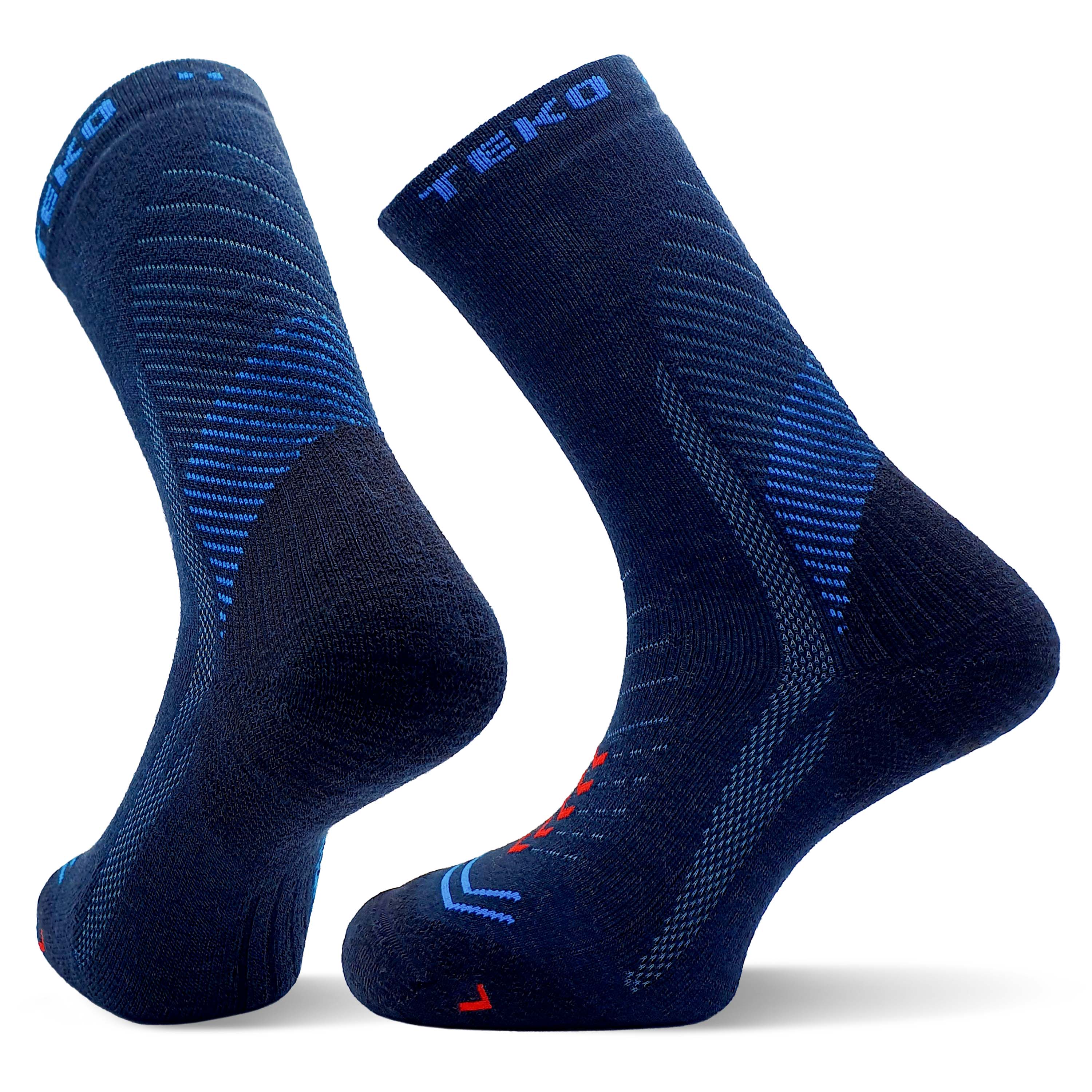TEKO eco HIKE 2.0 DISCOVERY MERINO WOOL HIKING SOCKS - Light Half Cushion