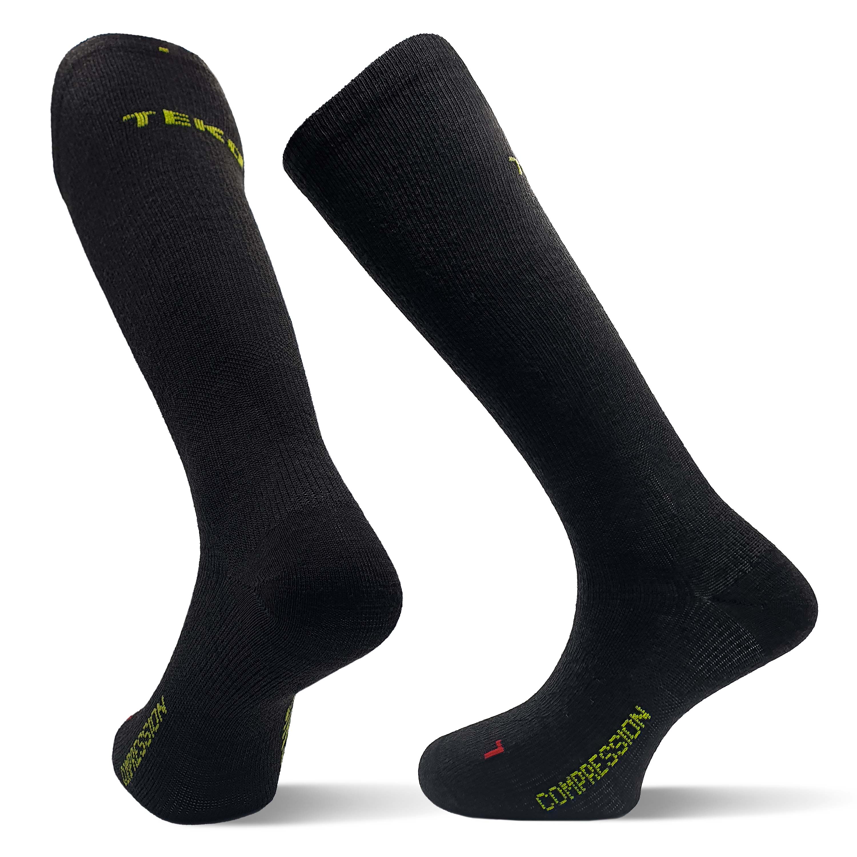 TEKO eco SKI 1.0 MERINO WOOL SKI PRO Kompressionsstrømper til skiløb