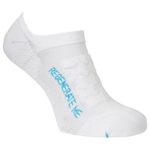 TEKO Off Road Running White/Ocean Sokker  - 2 pack - OPHØRSUDSALG